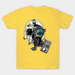 Skull with gas mask T-Shirt